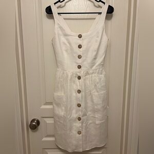 Soludos White Poppy Dress